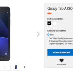 Une Samsung Galaxy Tab A (2016) apparaît discrètement en ligne