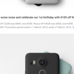 Google baisse les prix des Nexus 5X et Nexus 6P