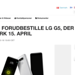 LG G5 : la sortie est finalement prévue le 15 avril en Europe