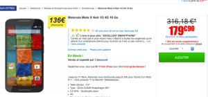 🔥 Méga bon plan : Le Motorola Moto X (2014) à seulement 150 euros chez CDiscount