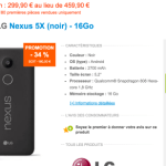 🔥 Baisse de prix : le Nexus 5X (16 Go) à 299,90 euros sur Materiel.net