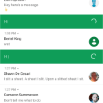 Hangouts 8.0 se tient déjà prêt à l’arrivée d’Android N