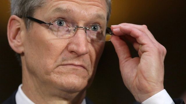 tim cook sad