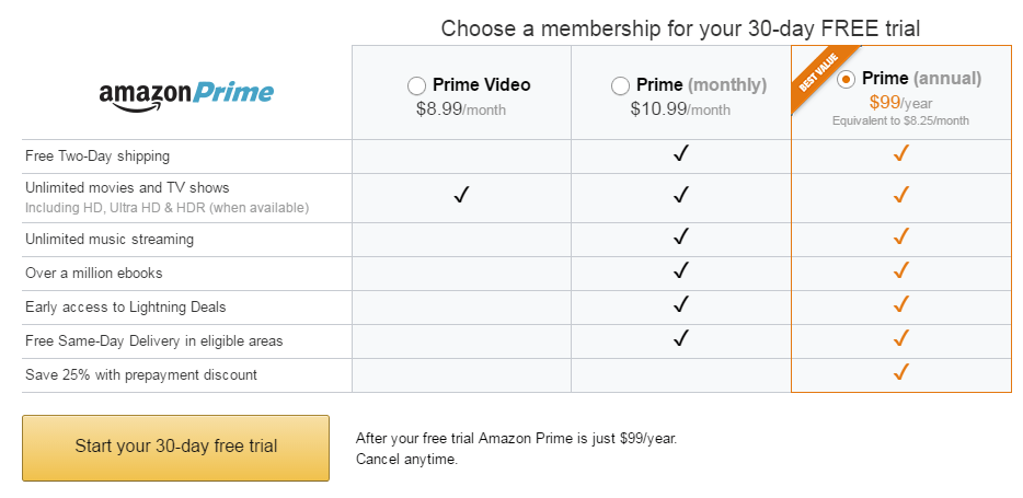 amazon prime