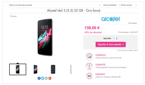 🔥 Bon plan : l’Alcatel Idol 3 (5.5) à 139 euros, une opportunité intéressante