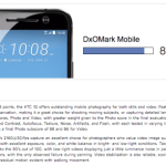Le HTC 10 aussi bon que le Samsung Galaxy S7 selon DxOMark