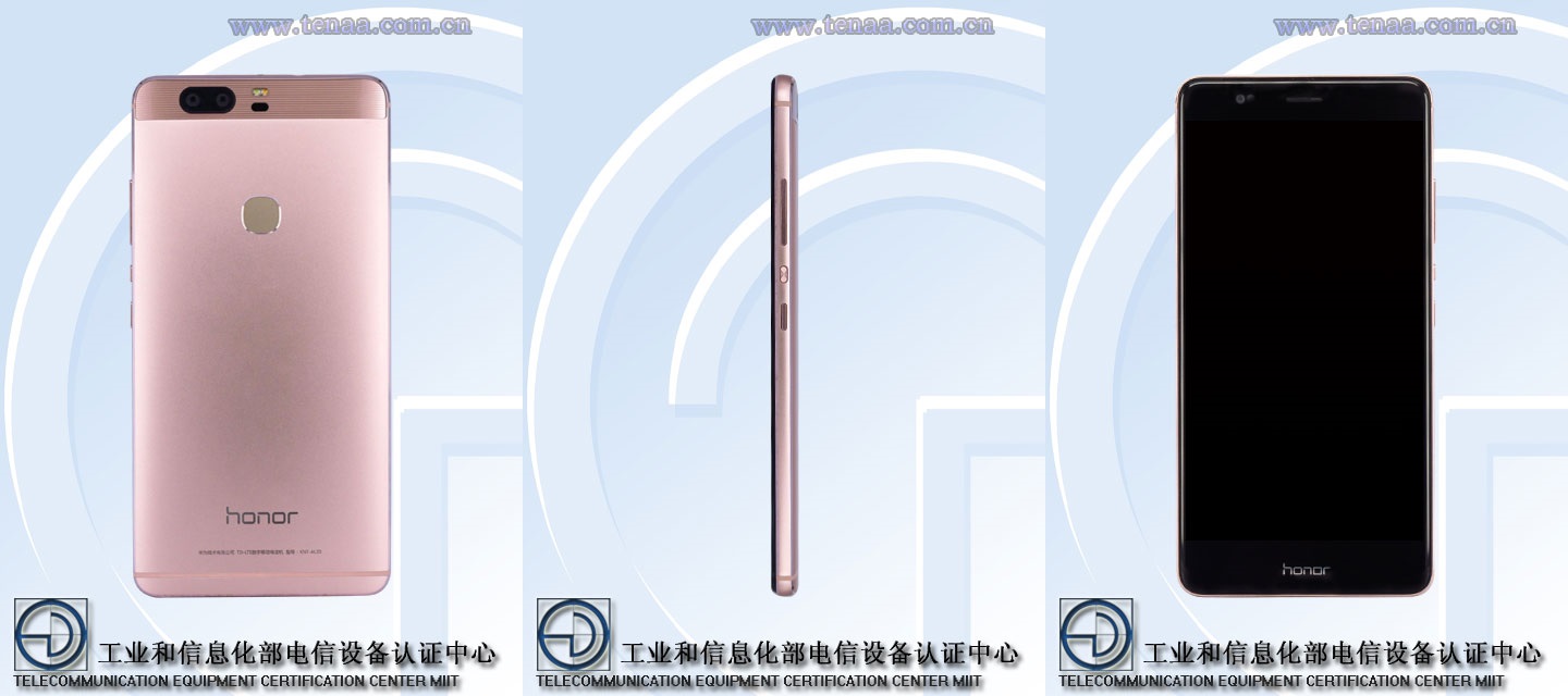 honor v8 rose tenaa