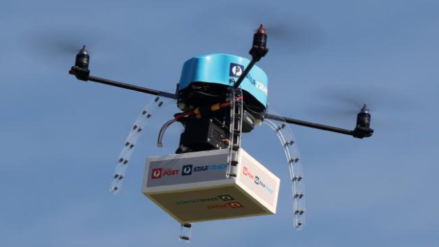 La Poste ouvre sa première ligne commerciale de livraison par drone en ...