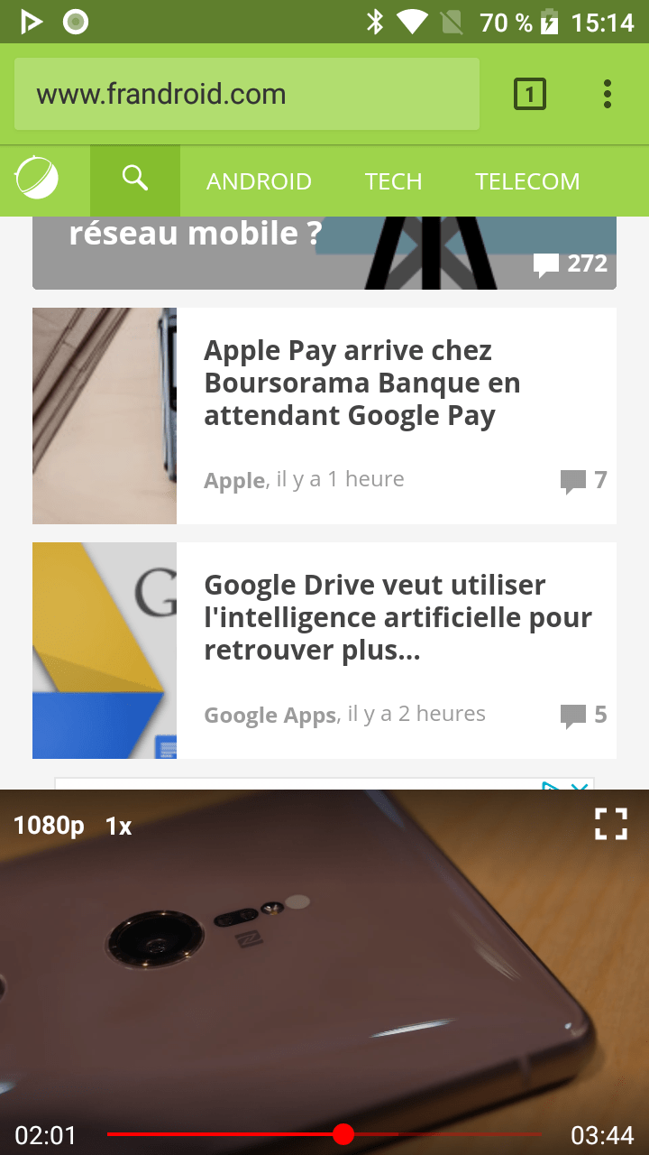 NewPipe mode fenetre et notification (1)