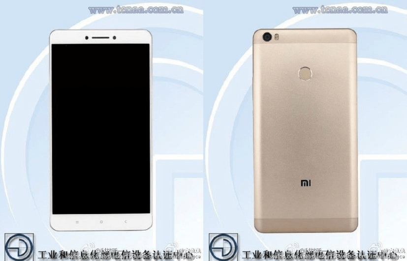 Xiaomi Mi Max TENAA