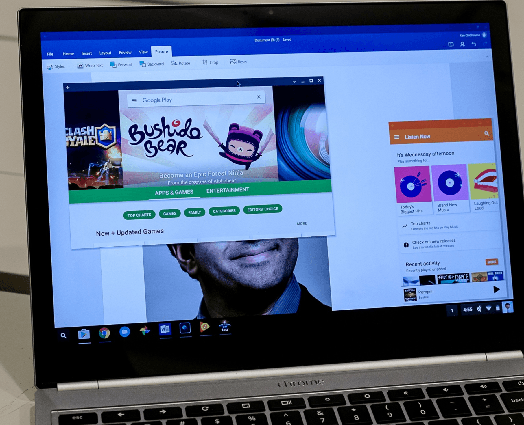 Le Google Play Store est disponible sur le Chromebook Pixel 2
