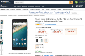 Bon plan : le Nexus 5X à 249 euros sur Amazon