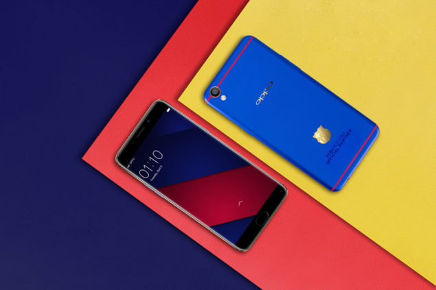 oppo f1 plus fc barcelone