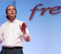Xavier Niel, main shareholder of French broadband Internet provider Iliad, speaks during a news conference to launch the new Freebox Revolution in Paris