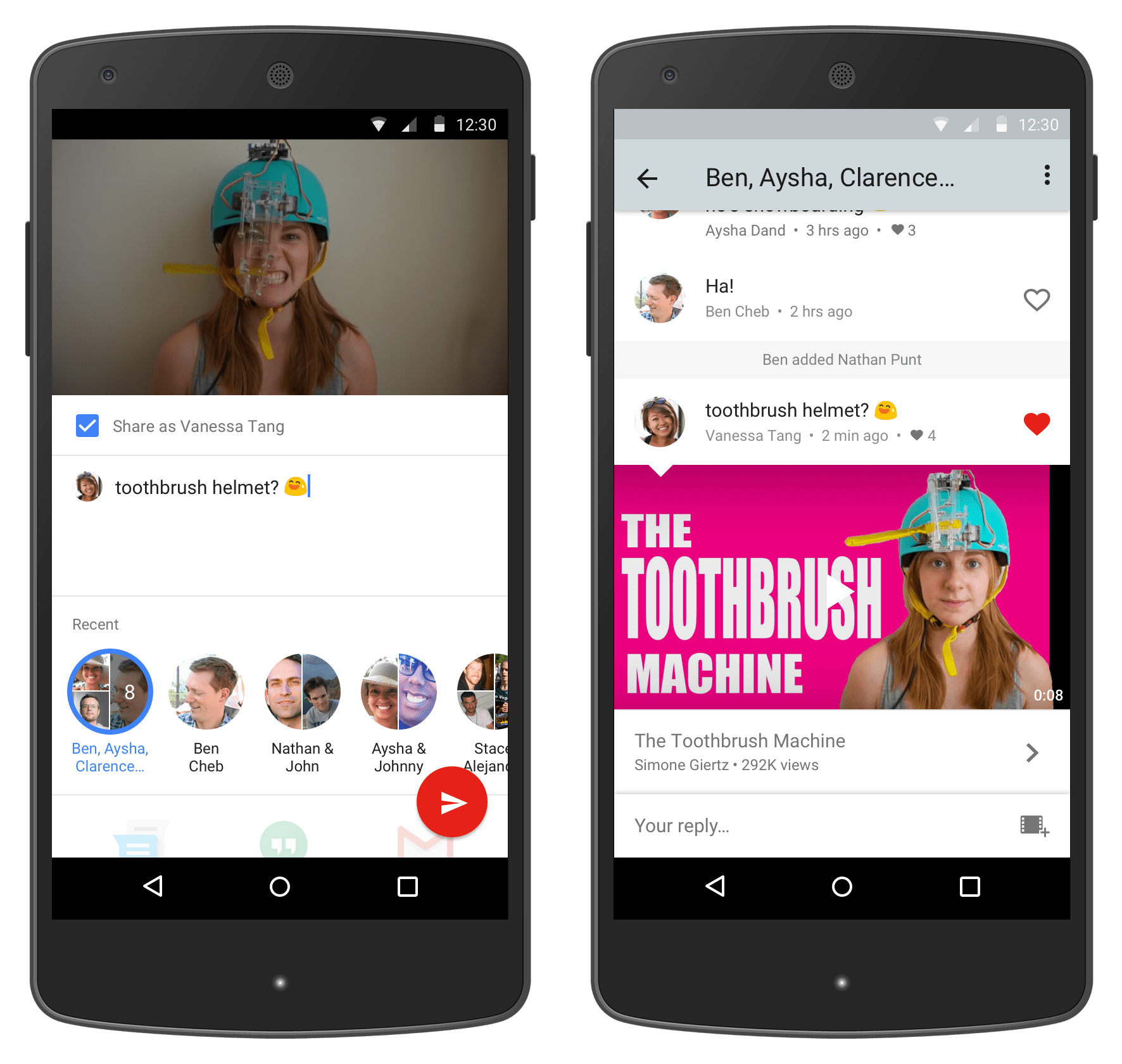 youtube-partage-messagerie-privee