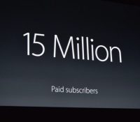 Apple WWDC Music 15 millions