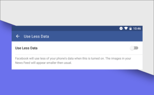 Facebook teste une option pour réduire la consommation de données de son app