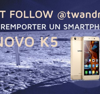 Jeu-concours : tentez de gagner un Lenovo K5