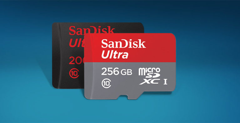 SanDisk dévoile une carte microSD de 256 Go pour faire de l’ombre à Samsung