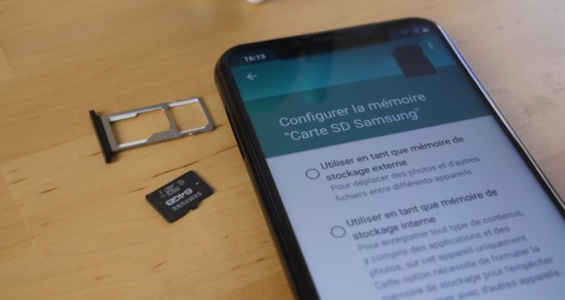 Tuto Carte SD stockage Android Adaptive Storage