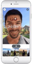 Comme Snapchat, Facebook propose des filtres vidéo et photo à utiliser en direct
