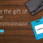 Uber se lance dans les cartes cadeaux pour créditer les comptes