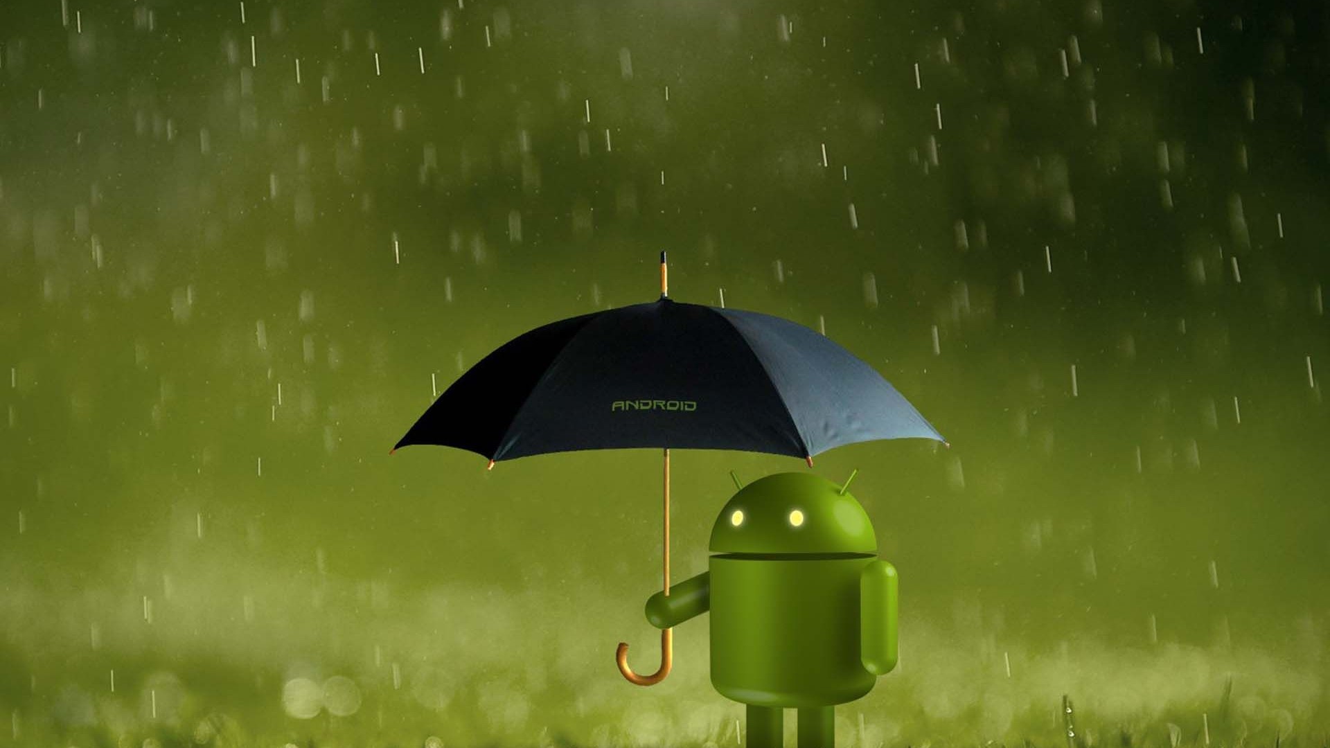 android-rain