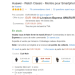 🔥 Bon plan Black Friday : Huawei Watch Classic à 199 euros au lieu de 399 euros