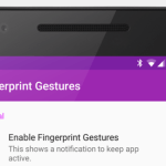Fingerprint Gestures : une application pour obtenir les gestes du capteur d’empreintes du Pixel