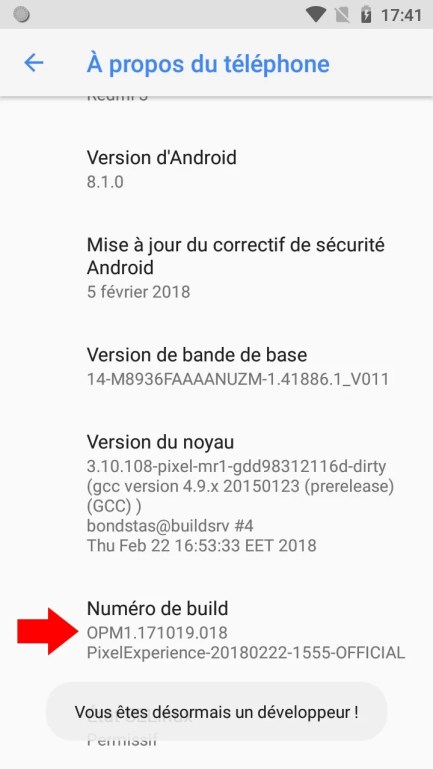 Android 81 Options de développeurs développement tuto