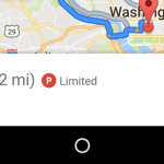 Google Maps peut vous indiquer s’il reste des places de parking à l’arrivée