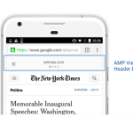 Google AMP permet désormais d’afficher et de partager les liens originaux