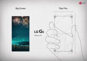LG G6 : le fabricant tease un design sans bordure en attendant le MWC 2017