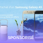 🔥 Bon Plan : la Samsung Sound Bottle offerte avec le Galaxy A5 2017 à la Fnac
