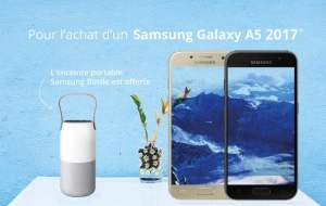 🔥 Bon Plan : la Samsung Sound Bottle offerte avec le Galaxy A5 2017 à la Fnac