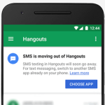 Google Hangouts ne pourra bientôt plus gérer les SMS