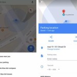 La beta de Google Maps permet à nouveau de retrouver sa place de parking