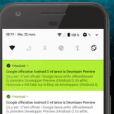Quelles nouveautés pour les notifications sur Android O ?
