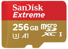 Non, la SanDisk Extreme 256 Go n’est pas la carte microSD la plus rapide au monde