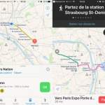 Apple Plans intègre (enfin) le métro parisien, le bus et le RER