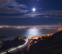 Golden Gate Bridge, Nexus 6P et un logiciel créé par Florian Kainz (Google)