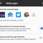 Google Play Store 7.7 : sécurité et notifications au menu