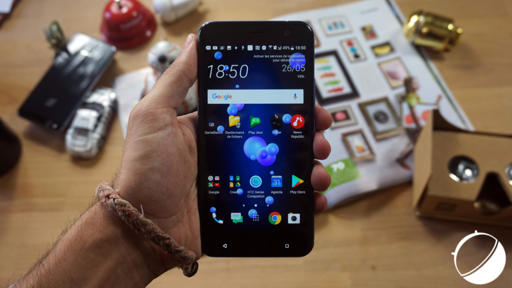 HTC U11 Écran LCD + écran tactile Noir - NKS Center