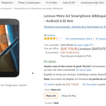 🔥 Bon plan : le Lenovo Moto G4 à 159 euros sur Amazon