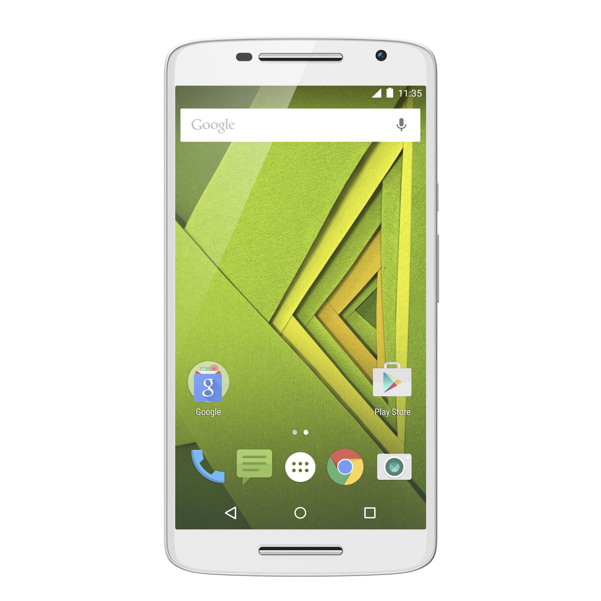 Motorola-Moto-X-Play-Blanc-Face
