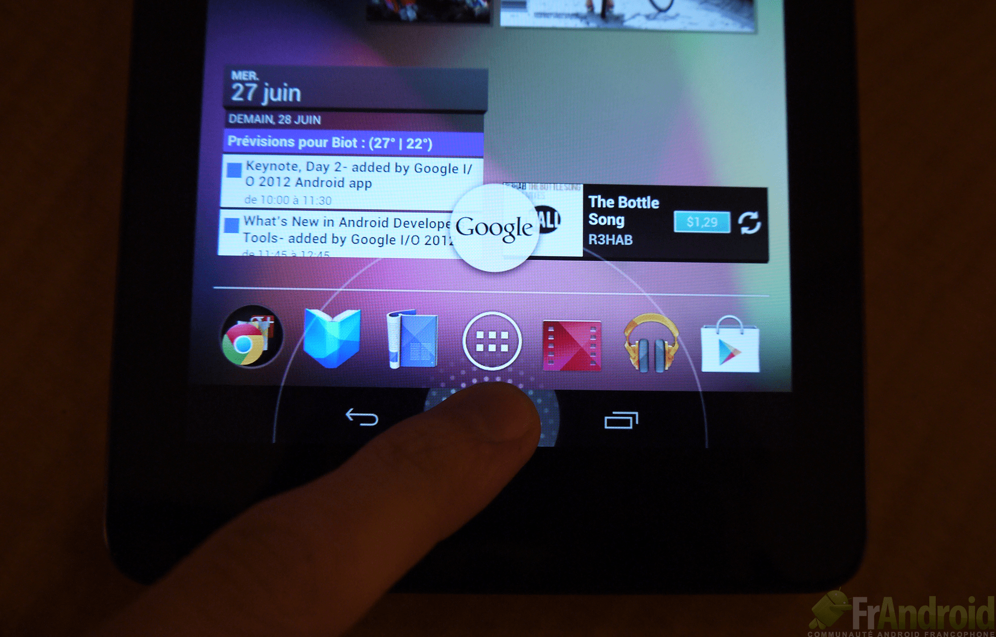 Nexus7-BoutonGoogle