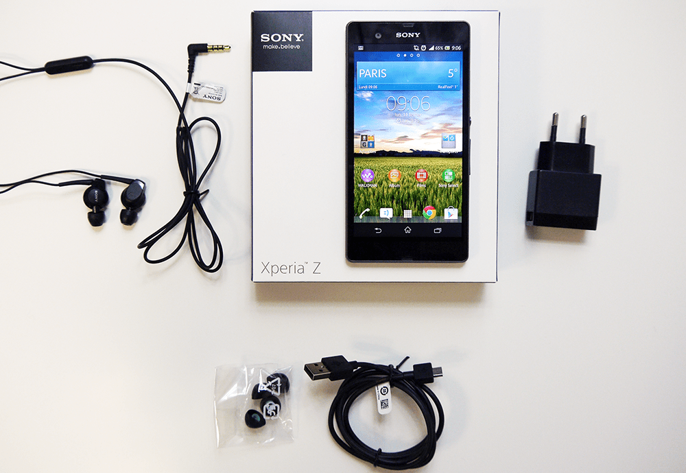 Test-Sony-Xperia-Z-Boite