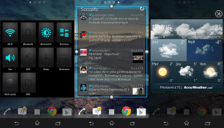 Test-Sony-Xperia-Z-Widgets