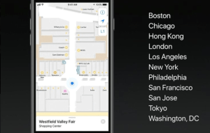 iOS 11 : pas de notification au volant et cartographie d’intérieur