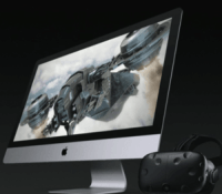 L'iMac avec un Oculus Rift